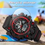 SANDA Paar Elektronische Uhr Frauen Personalisierte Leuchtende Armbanduhr – Bild 6