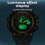 SANDA Paar Elektronische Uhr Frauen Personalisierte Leuchtende Armbanduhr – Bild 8