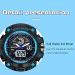 SANDA Paar Elektronische Uhr Frauen Personalisierte Leuchtende Armbanduhr – Bild 9