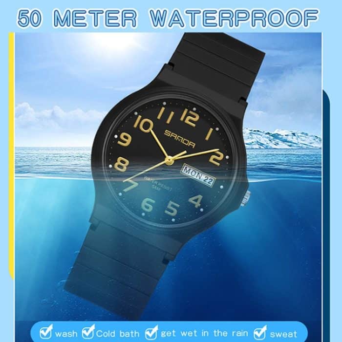 SANDA Medium Doppelkalender Elektronische Quarzuhr Outdoor Freizeit Männer Frauen Studenten Armbanduhr – Bild 9