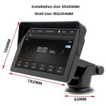 Tragbarer 7-Zoll-CarPlay-Monitor mit Bluetooth 5.0, Display, Display + Camera – Bild 3