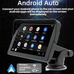 Tragbarer 7-Zoll-CarPlay-Monitor mit Bluetooth 5.0, Display, Display + Camera – Bild 5