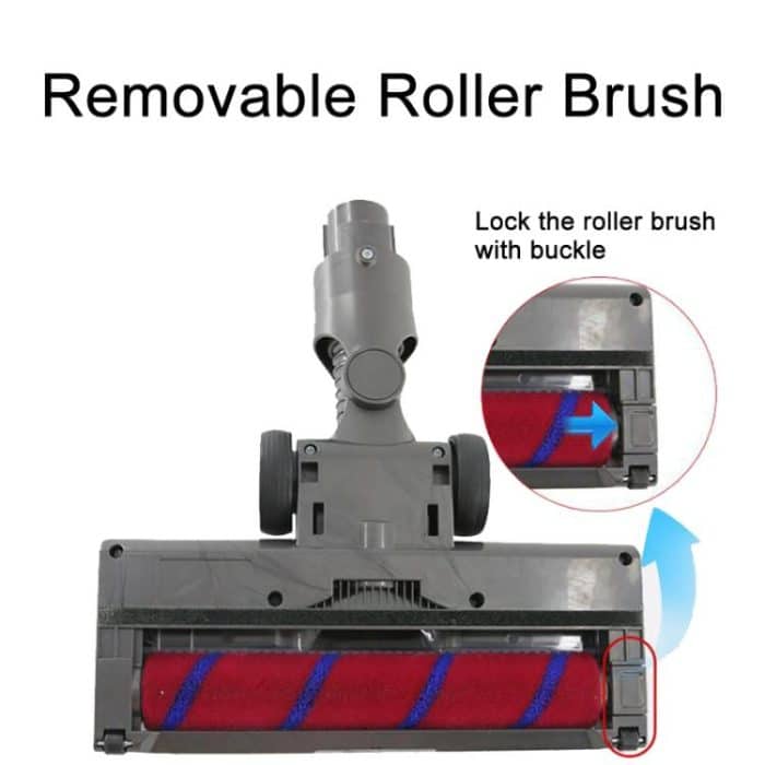 Für Dyson V7 / V8 / V10 / V11 Staubsauger-Bodenbürstenkopf mit LED-Licht, 03A Soft Velvet, 03B Roller Soft Velvet, 03B Roller Carpet – Bild 4