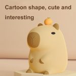 Niedlichen Cartoon Meerschweinchen Nachtlicht Ornamente Kinder Silikon Pat Licht – Bild 5
