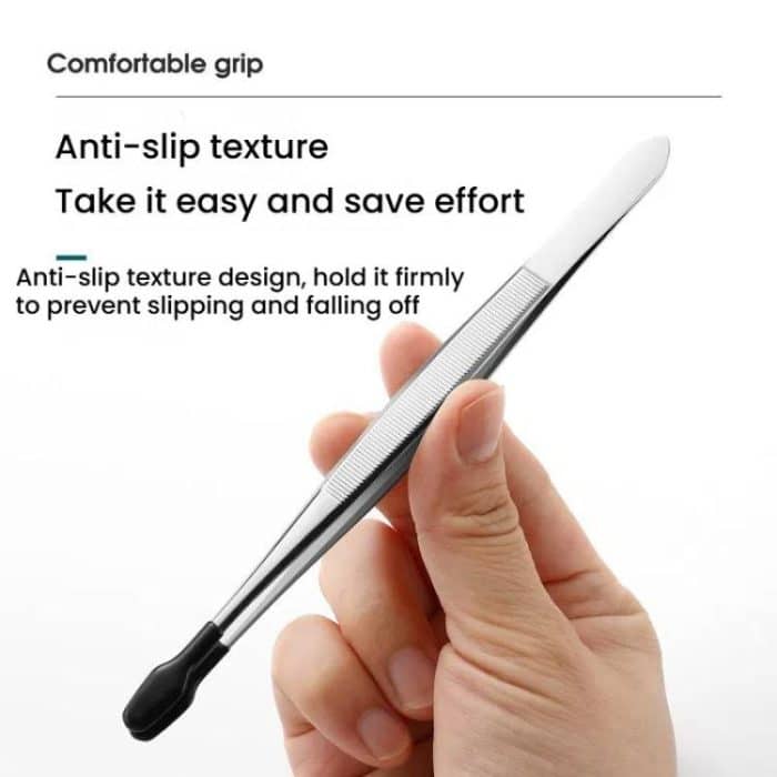 TBD06057401_B3-1.jpg Dip geformt Stempel Clip falsche Wimpern Hilfs Clip Edelstahl Pinzette Werkzeuge – Bild 4