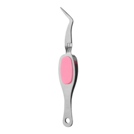 Edelstahl Reverse Pinzette Falsche Wimpern Nagel Positionierung DIY Reverse Clip