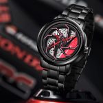YAZOLE N942 Personalisierte Herrenuhr Rotierende Skelettuhr – Bild 3