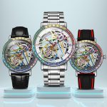 Dulunwe 6057A 30 m wasserdichte, leuchtende, vollautomatische mechanische Uhr – Bild 7