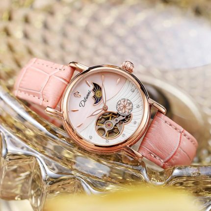 Dulunwe 6023C 30 m wasserdichte vollautomatische mechanische Uhr