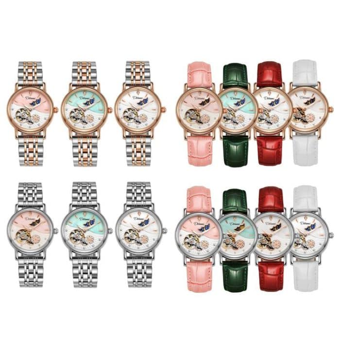 Dulunwe 6023C 30 m wasserdichte vollautomatische mechanische Uhr – Bild 2