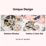 Dulunwe 6023C 30 m wasserdichte vollautomatische mechanische Uhr – Bild 3