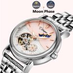 Dulunwe 6023C 30 m wasserdichte vollautomatische mechanische Uhr – Bild 5