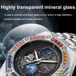 Dulunwe 6030F 30 m wasserdichte, leuchtende mechanische Uhr – Bild 6