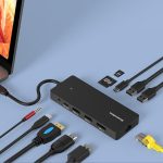 Blueendless Typ-C Gigabit Ethernet Port Multi-Screen Verschiedene Display HUB – Bild 8