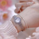 BS Bee Sister Elegante Quarzuhr Leichtes Luxustemperament Antike Damenuhr Urlaubsgeschenk – Bild 2