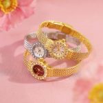 BS Bee Sister Elegante Quarzuhr Leichtes Luxustemperament Antike Damenuhr Urlaubsgeschenk – Bild 6