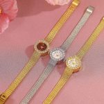 BS Bee Sister Elegante Quarzuhr Leichtes Luxustemperament Antike Damenuhr Urlaubsgeschenk – Bild 9