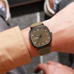 SYNOKE Men Quartz Watch Sport Retro Simple Leather Strap Quartz Watch Teenage Student Wristwatch – Bild 2