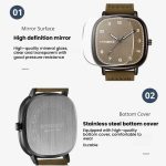 SYNOKE Men Quartz Watch Sport Retro Simple Leather Strap Quartz Watch Teenage Student Wristwatch – Bild 5