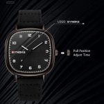 SYNOKE Men Quartz Watch Sport Retro Simple Leather Strap Quartz Watch Teenage Student Wristwatch – Bild 9