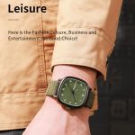 SYNOKE Men Quartz Watch Sport Retro Simple Leather Strap Quartz Watch Teenage Student Wristwatch – Bild 10