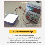 DC 12V-80V Forklift LED High Brightness Front Working Headlight, 4 Inches 9 Beads, 4 Inches 16 Beads – Bild 5