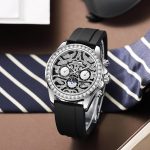 Dulunwe 6055A 30m Waterproof Tiger-pattern Dial Automatic Mechanical Watch – Bild 6