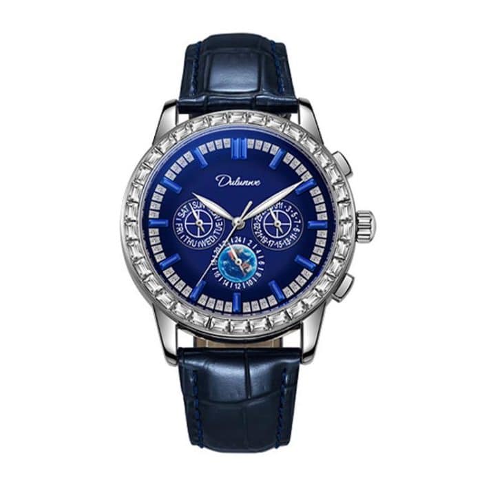 TBD0605881401.jpg Dulunwe 30m Waterproof Luminous Zircon Automatic Mechanical Watch – Bild 1