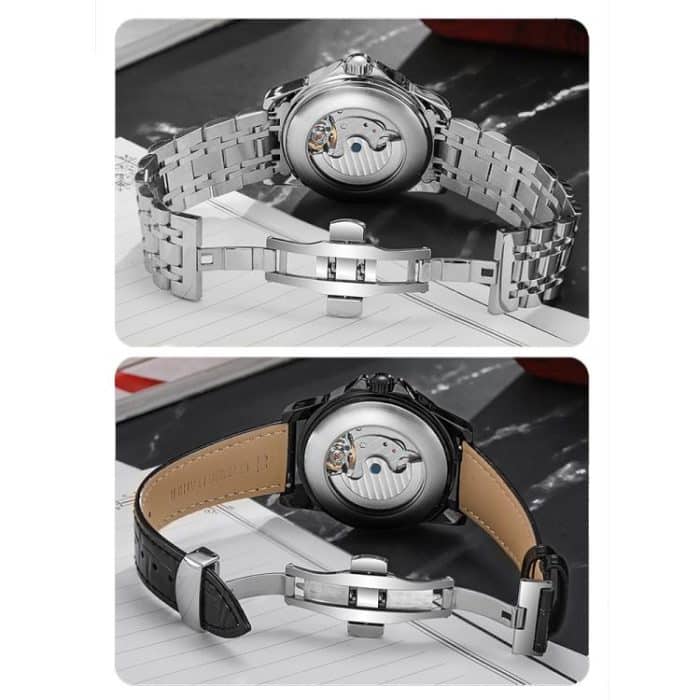 Dulunwe 6060C 30m Waterproof Luminous Automatic Mechanical Watch – Bild 7