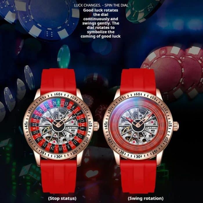 TBD06059074_B4.jpg Dulunwe 6061A 30m Waterproof Rotating Dial Mechanical Watch – Bild 5