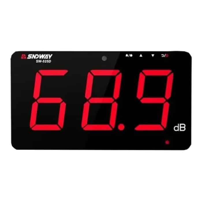 TBD0605951802.jpg 9.6 inch Wall Mounted Decibel Meter Large Screen Environmental Noise Monitor, SW-525C, SW-525D – Bild 1