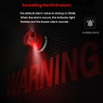 9.6 inch Wall Mounted Decibel Meter Large Screen Environmental Noise Monitor, SW-525C, SW-525D – Bild 7