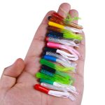 4.8cm 20pcs / Pack HENGJIA SO192 Vegetable-Head Tube Lure Fishing Simulation Soft Fake Bait, 1#, 2#, 3#, 4#, 5# – Bild 5