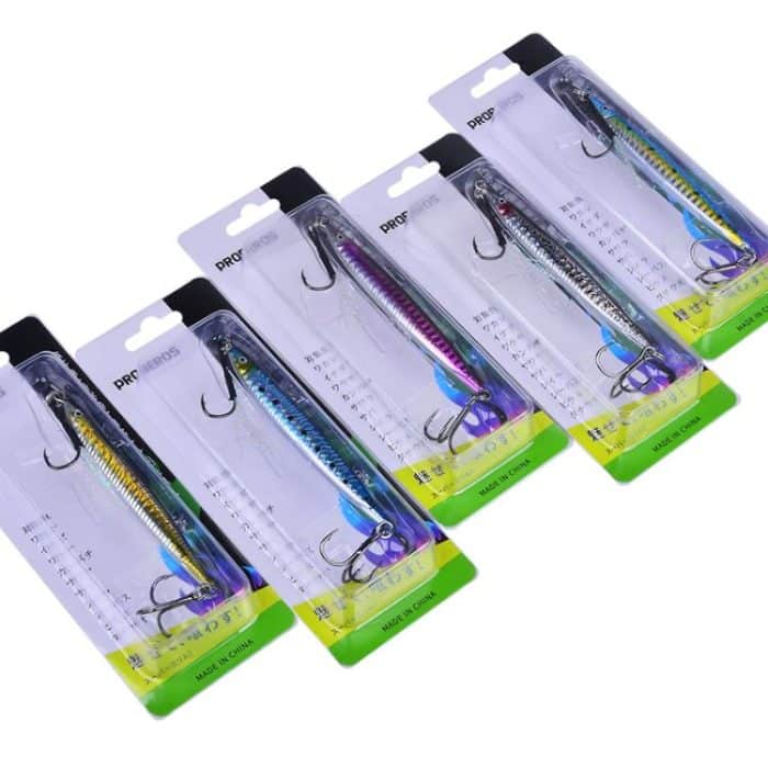 PROBEROS LF151 Long-Distance Casting Sinking Lure 3D Fast-Draw Sea Fishing Mackerel Hook – Bild 11