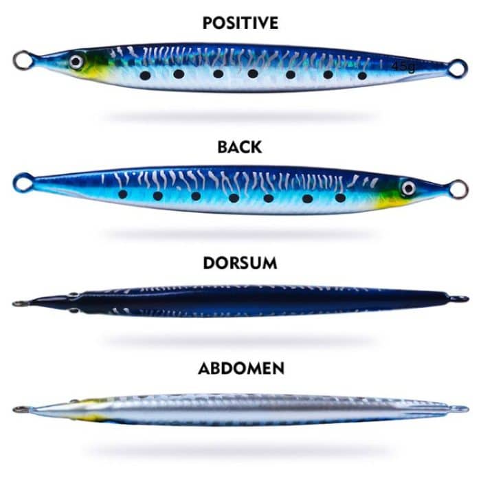 PROBEROS LF151 Long-Distance Casting Sinking Lure 3D Fast-Draw Sea Fishing Mackerel Hook – Bild 4