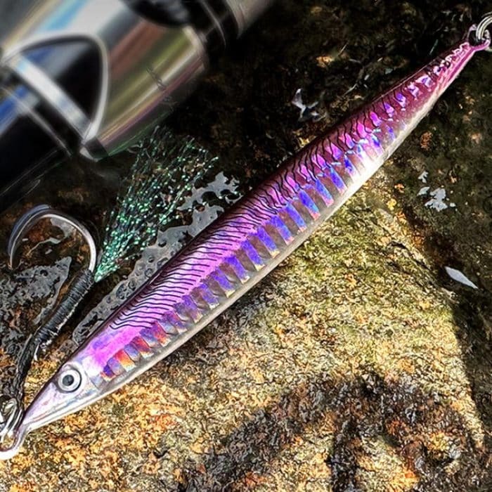 PROBEROS LF151 Long-Distance Casting Sinking Lure 3D Fast-Draw Sea Fishing Mackerel Hook – Bild 9