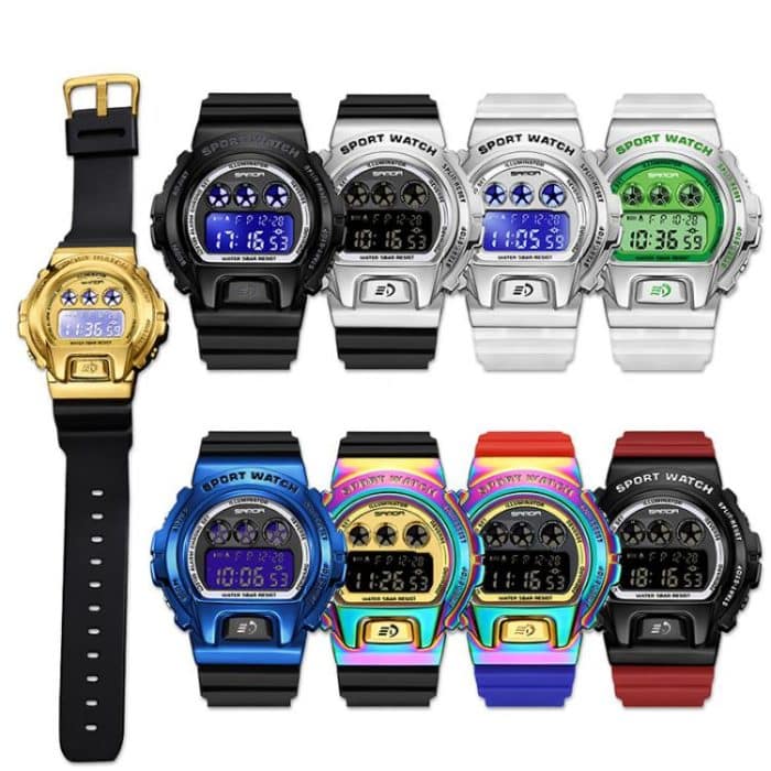 SANDA 2127 Electronic Single Movement Waterproof Sports Watch – Bild 2