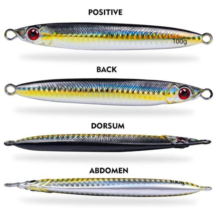 PROBEROS LF153 3D Fast Twitch Sea Fishing Road Runner Lure Long Casting Quick Sinking False Bait – Bild 3