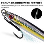 PROBEROS LF153 3D Fast Twitch Sea Fishing Road Runner Lure Long Casting Quick Sinking False Bait – Bild 5