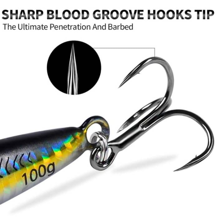 PROBEROS LF153 3D Fast Twitch Sea Fishing Road Runner Lure Long Casting Quick Sinking False Bait – Bild 6