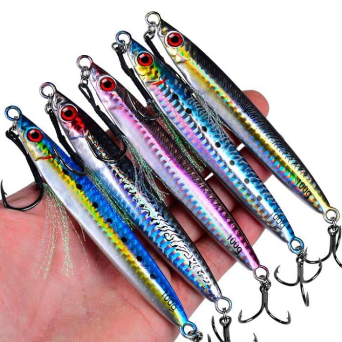 PROBEROS LF153 3D Fast Twitch Sea Fishing Road Runner Lure Long Casting Quick Sinking False Bait – Bild 8