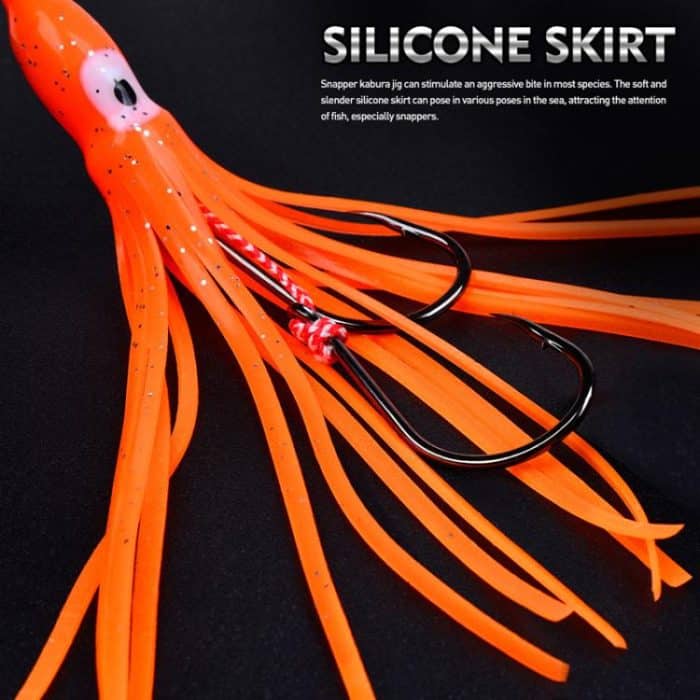 PROBEROS LF159 Luminous Bearded Squid Hook Slow Cranking Road Runner Iron Plate Bionic False Bait – Bild 8