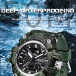 SANDA 3355 Camouflage Multifunction Watch Alarm Clock Waterproof Electronic Watch – Bild 6
