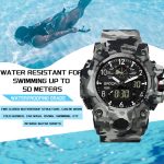 SANDA 3358 Camouflage Series Men Watch Alarm Clock Waterproof Electronic Watch – Bild 5