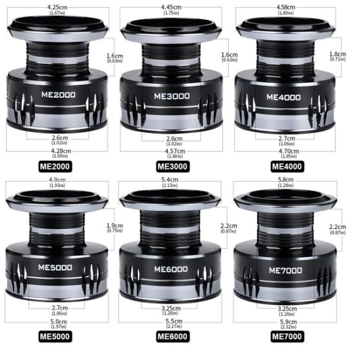 LUYA Spinning Reel Sea Long Casting CNC Metal Swing Arm Fishing Reel, PROBEROS ME2000, PROBEROS ME3000, PROBEROS ME4000, PROBEROS ME5000, PROBEROS ME6000 – Bild 3