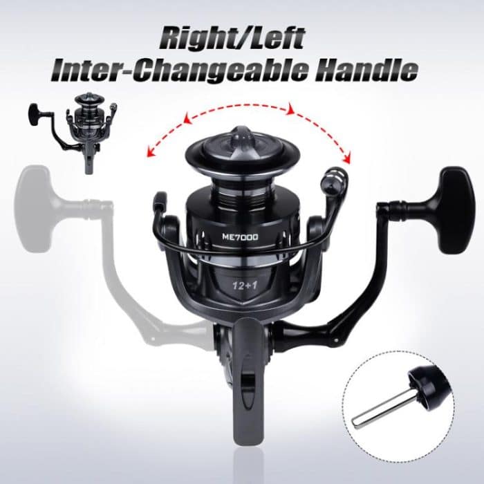 LUYA Spinning Reel Sea Long Casting CNC Metal Swing Arm Fishing Reel, PROBEROS ME2000, PROBEROS ME3000, PROBEROS ME4000, PROBEROS ME5000, PROBEROS ME6000 – Bild 9