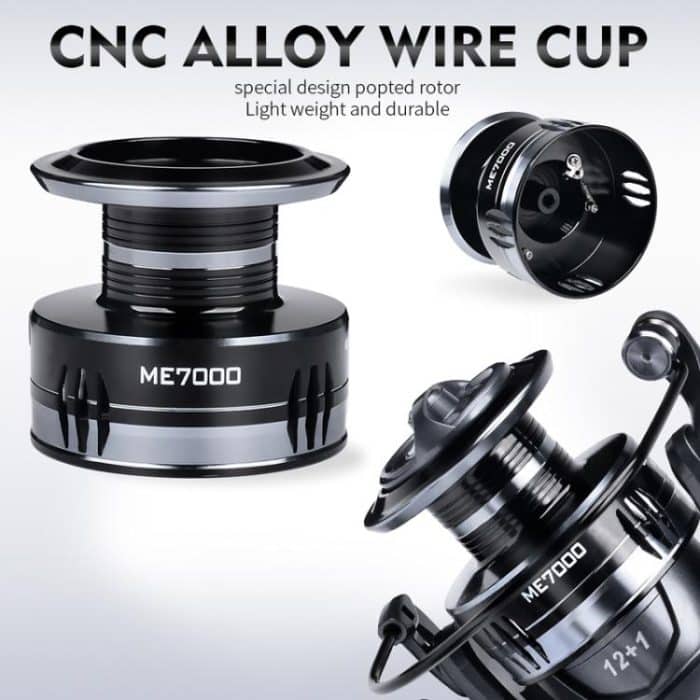 LUYA Spinning Reel Sea Long Casting CNC Metal Swing Arm Fishing Reel, PROBEROS ME2000, PROBEROS ME3000, PROBEROS ME4000, PROBEROS ME5000, PROBEROS ME6000 – Bild 10