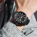 SANDA 3379 Sport Waterproof Alarm Clock Reminder Electronic Watch – Bild 14