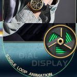 SANDA 3379 Sport Waterproof Alarm Clock Reminder Electronic Watch – Bild 6