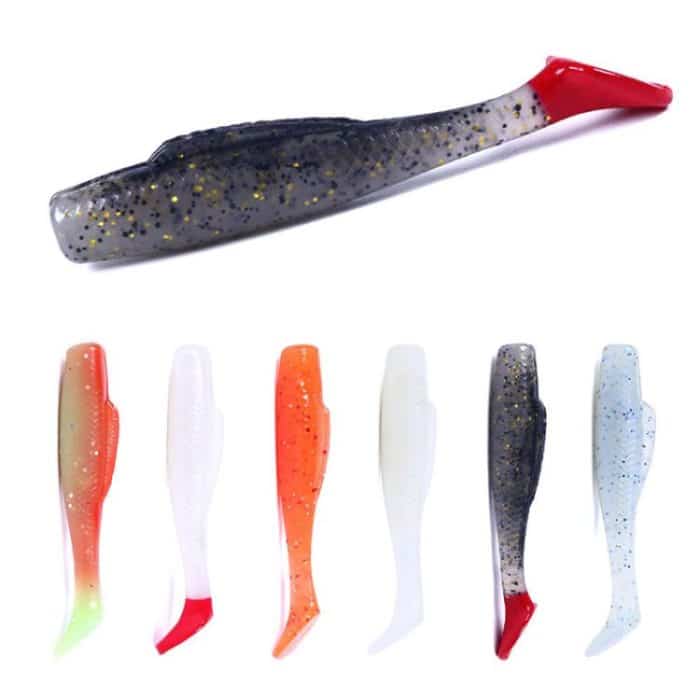 HENGJIA 6pcs / Box Outdoor Fishing Floating Soft Bait 8cm-5g Bionic False Lure, 1#, 2#, 3#, 4#, 5# – Bild 2